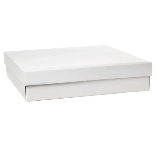 Wedding and Christening Dress Box Square White (50x50x11cmH)