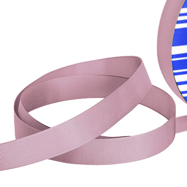Jumbo Bulk Ribbon Grosgrain Plain Dark Pink (25mmx100m)