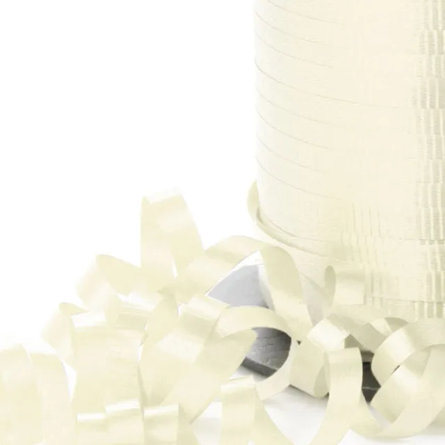 Ribbon Curling 5mm Cream (5mmx450m)