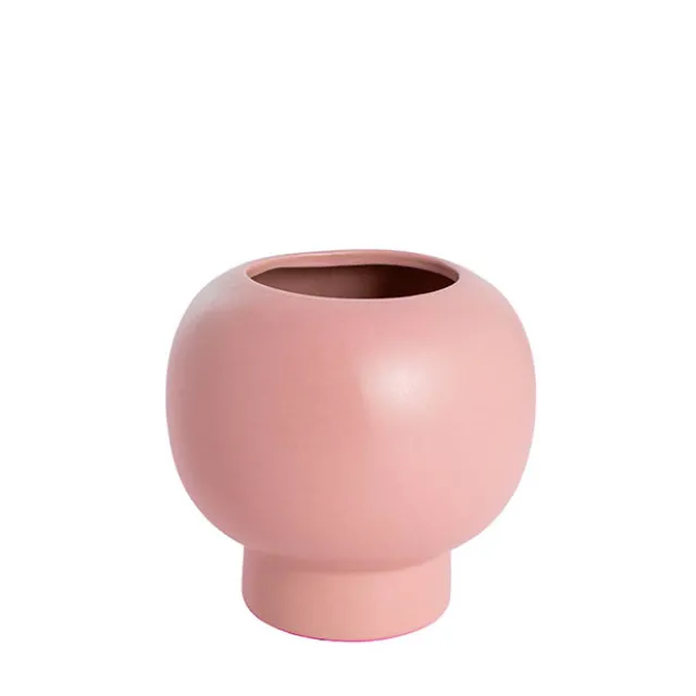 Ceramic Diara Fish Bowl Matte Light Pink (8TDx15DX14.5cmH)
