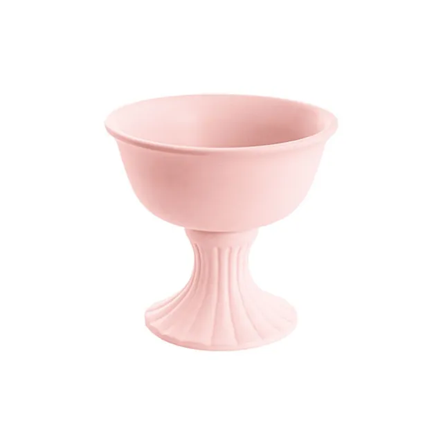 Ceramic Compote Charlotte Vases Light Pink (16Dx15cmH)