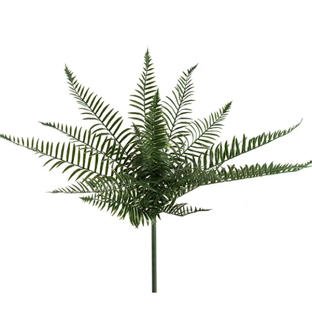 UV Treated Forest Fern Spray Green (50cmH)