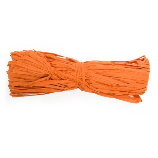 Paper Raffia Orange (4mmx135cm)