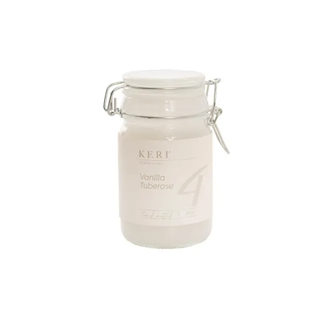 Scented Candle Honey Jar Vanilla Tuberose (6.5Dx12cmH) 200g