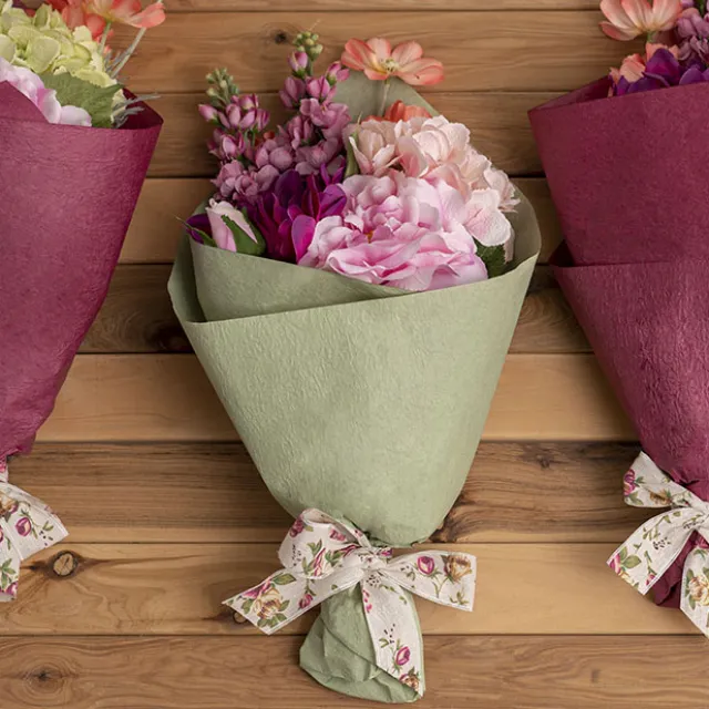 Embossed Paper Sage Green (50x70cm) Pack 50