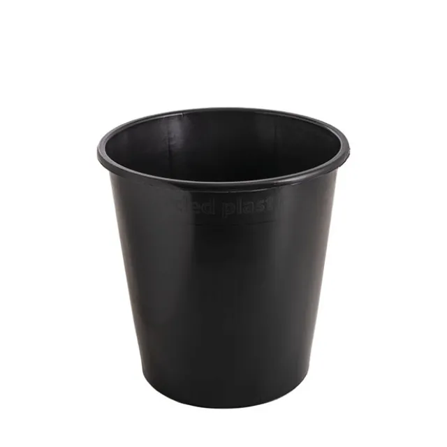 Dutch Flower Bucket Round 10L Black (27Dx27cmH) Promo