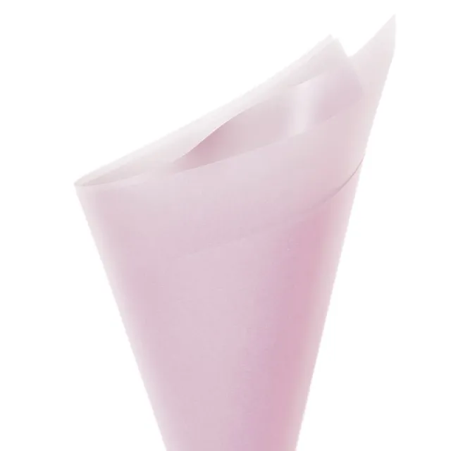 Tallow Paper 75 micron Pack 100 Baby Pink (60x60cm)