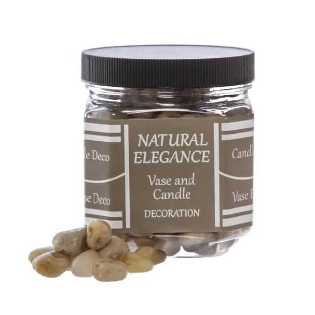 River Pebbles Polished 15-30mm White (910g Jar)