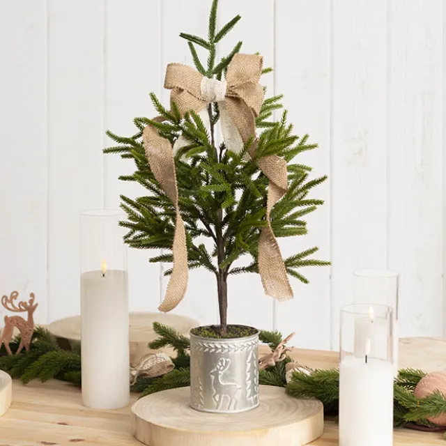 Real Touch Norway Spruce Pine Table Top Tree Green (60cmH)