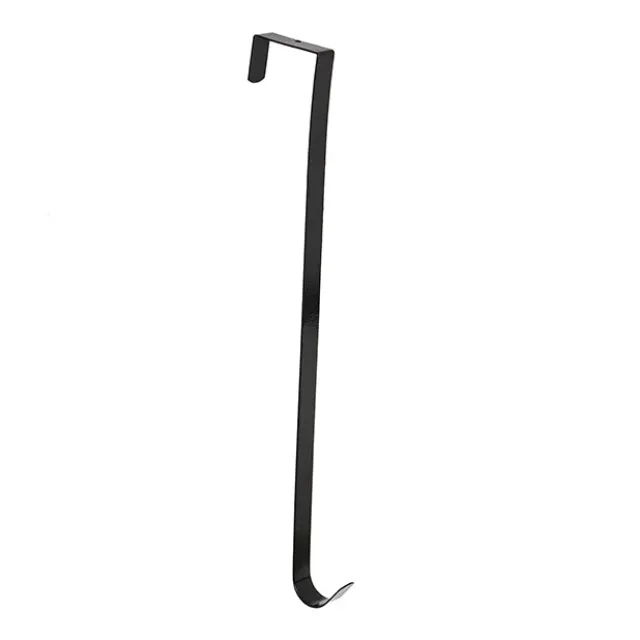 Metal Wreath Door Hanger (34cm or 12") Black