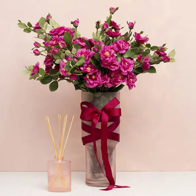 Ribbon Bio-Poly Blend Grosgrain Wine (25mmx25m)