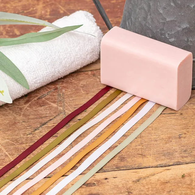 Ribbon Satin Deluxe Double Faced Sage (6mmx25m)