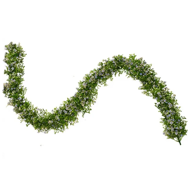 Gypsophila Baby's Breath Garland Blue (10cmWx135cmL)