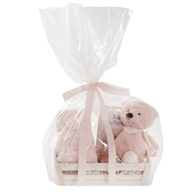 Teddy Bear Jamie Gift Baby Hamper Soft Pink