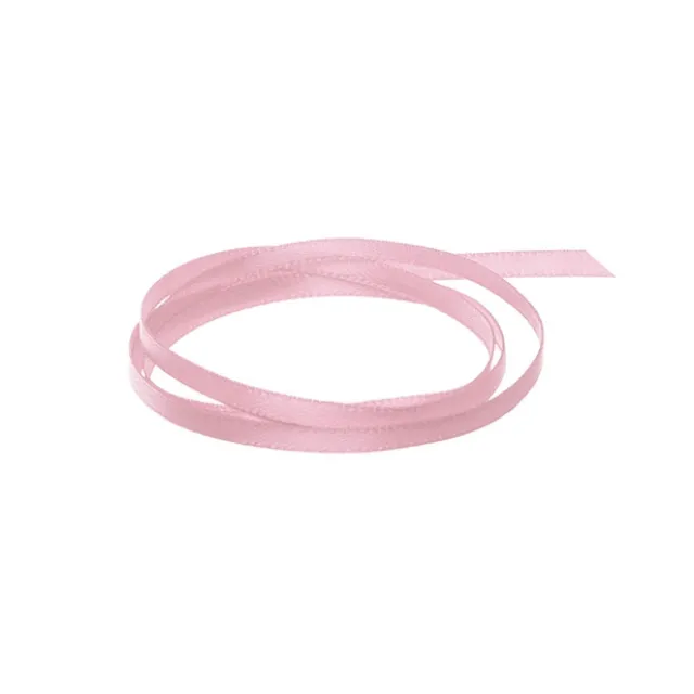 Ribbon Satin Deluxe Double Faced Dusty Pink (3mmx50m)