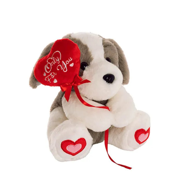 Puppy Harrold w Only For You Heart Plush Toy Cream (21cmST)