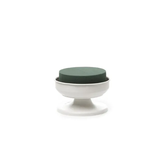 Floral Foam Florist Design Compote Bowl Strass(12cmDx8.5cmH)