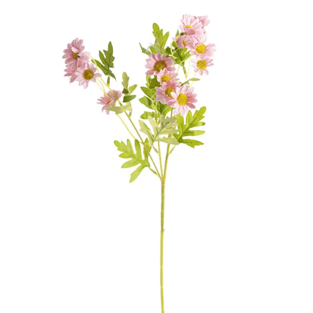 Daisy Spray 15x Flowers Soft Pink (3.5cmDx63cmH)