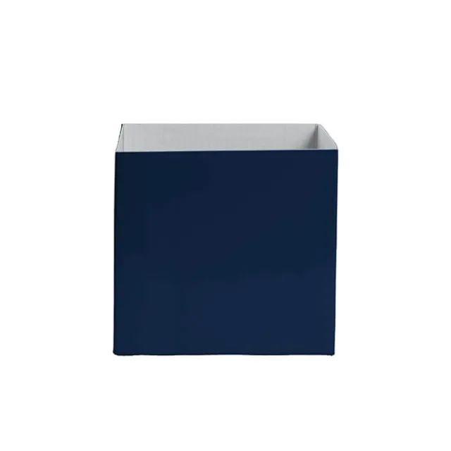 Mini Posy Box Gloss Autolock Base Pk25 Navy Blue (13x12cmH)