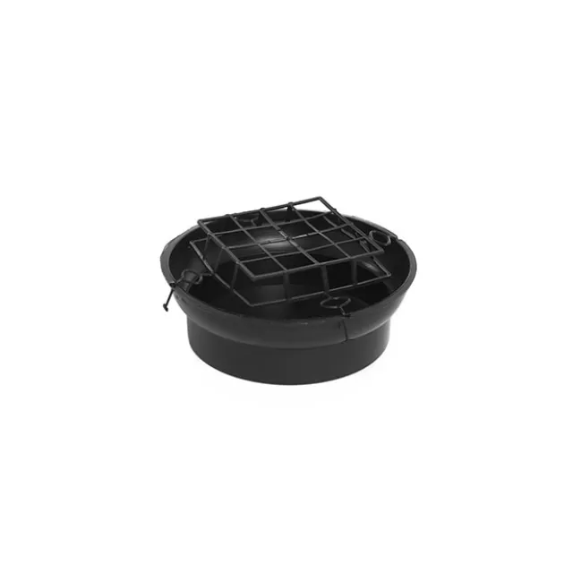 Bowl & Guard No.7 Round Base (18.3Dx6cmH) Black