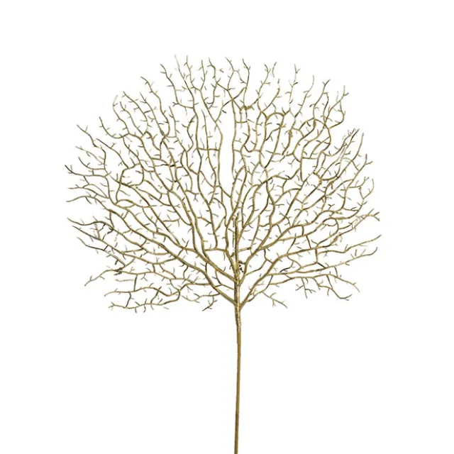 Round Twig Spray Gold (40x66cmH)