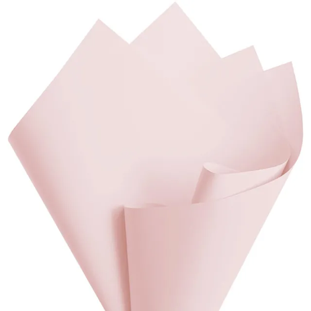 Cello Regal Pro 65mic Soft Pink (50x70cm) Pack 100