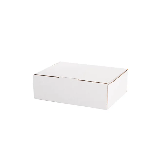 Kraft Mailing Box Pack 10 A5 Small White (220Wx160Dx78mmH)