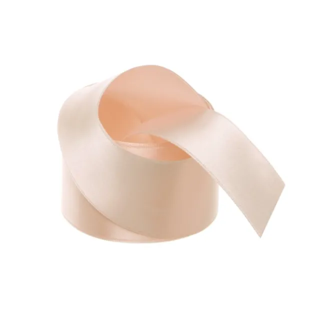 Ribbon Satin Deluxe Double Faced Nude (38mmx25m)