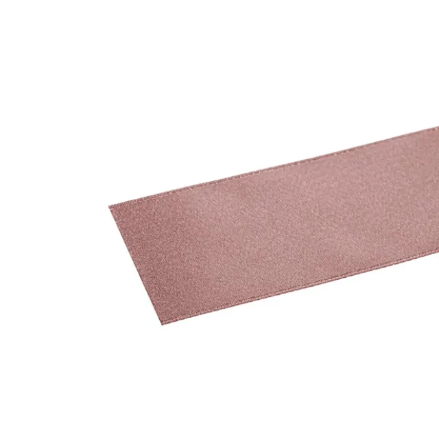 Ribbon Double Face Satin Shimmer Rose Gold (50mmx20m)