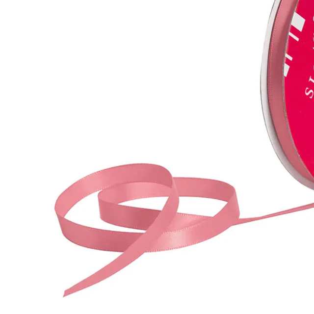 Bulk Ribbon Single Face Satin Dusty Pink (10mmx50m)