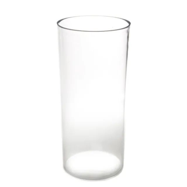 Polyvase Acrylic Cylinder Vase Clear (13Dx25cmH)
