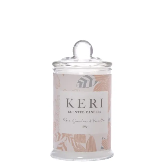 Scented Jar Candle Eden Rose Garden & Vanilla 90g (6x11cmH)