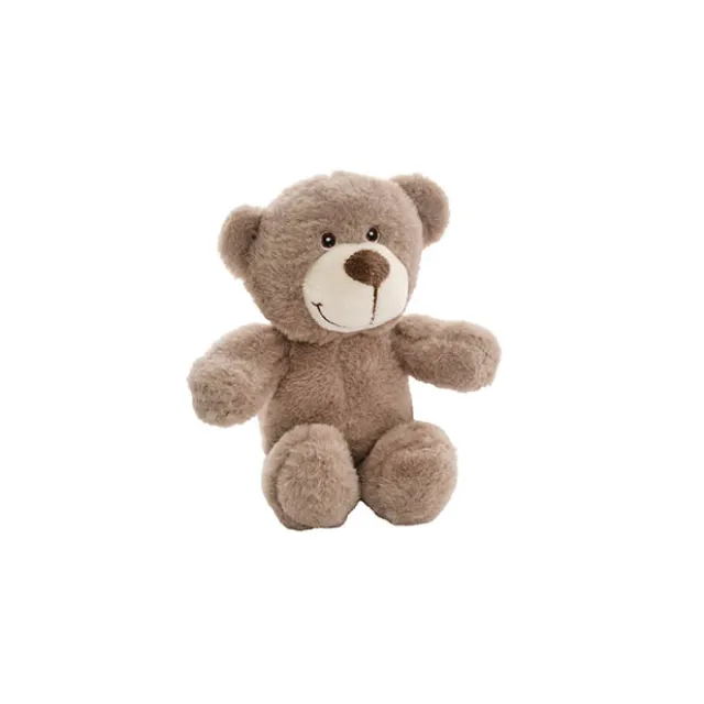 Mr Snuggles Plush Teddy Bear Taupe Brown (15cmST)