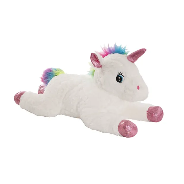 Unicorn Pixie Plush Soft Toy White (40x15x20cmH)
