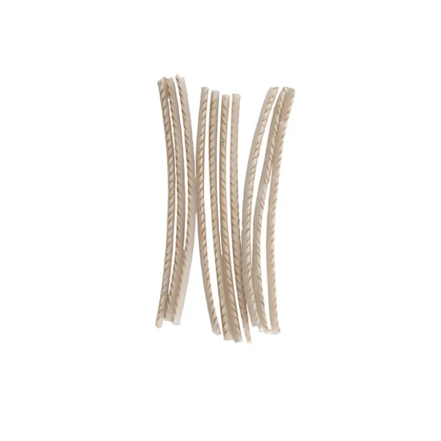 Crystal Natural Candle Sand Wax with 10 Wicks White (300g)