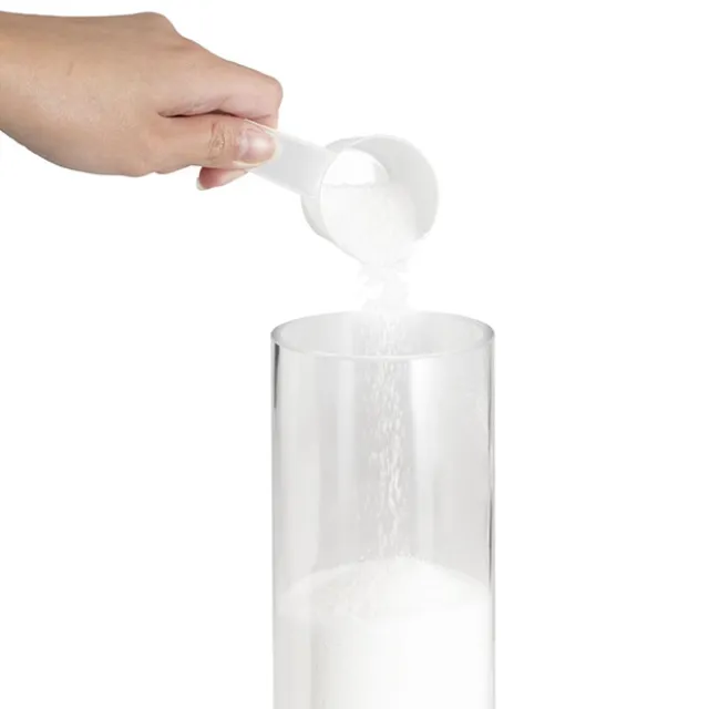 Crystal Natural Candle Sand Wax with 10 Wicks White (300g)