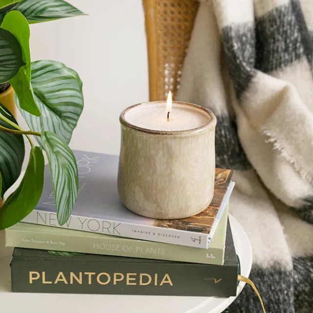 Crystal Natural Candle Sand Wax with 10 Wicks White (300g)