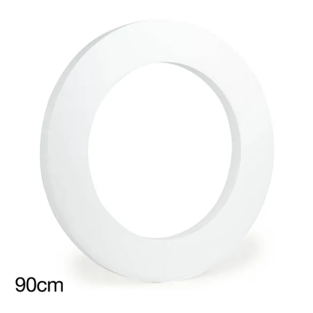 Polystyrene Wreath Round (92Dx5cm) 36" Styro