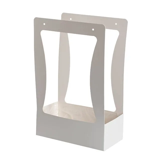 Flower Carry Box Pack 10 White (22x11.5x35.5cm)