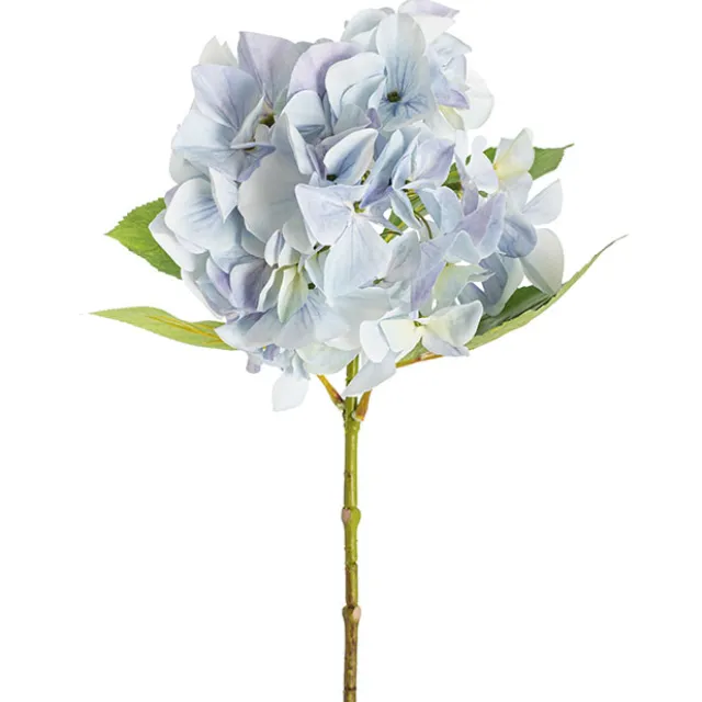 Real Look Hydrangea Soft Cream Blue (16cmDx65cmH)