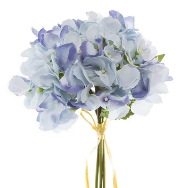 Hydrangea Victoria Bouquet Light Blue (32cmH)