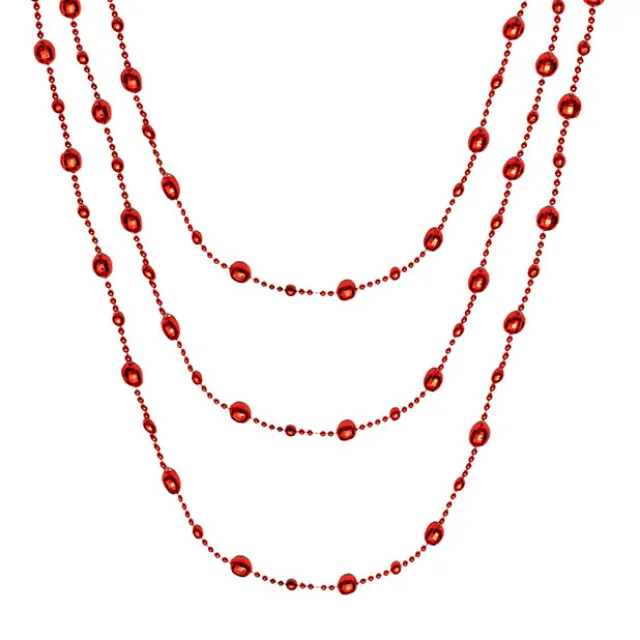 Beaded Garland Red (14mmDx270cmL)