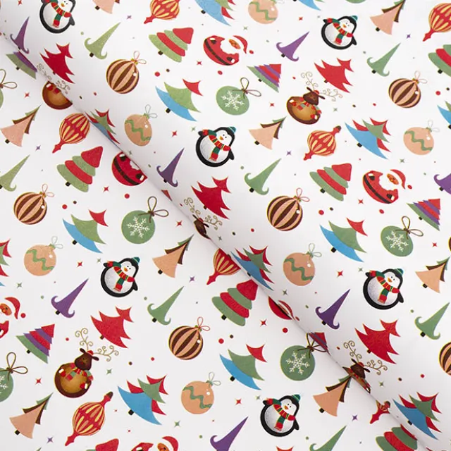 Wrapping Paper Roll Christmas Cheer Gloss Bold (70cmx25m)