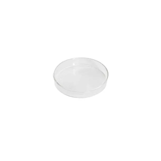 Round Glass Candle Plate Clear (7.5cmx1.5cmH)