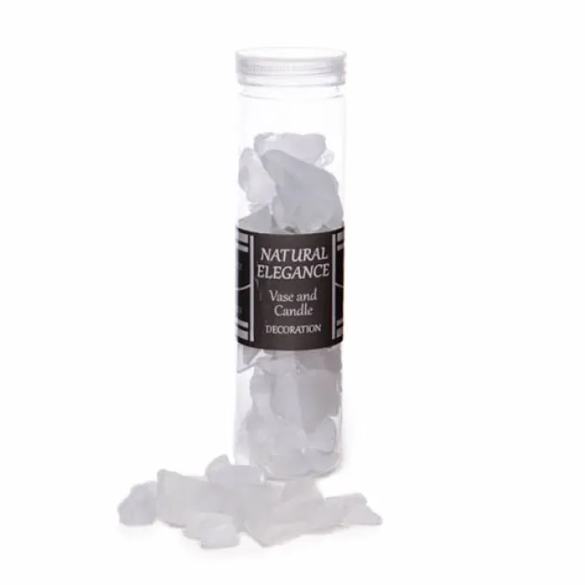 Glass Beach Rocks Frosted Clear (550grm Jar)