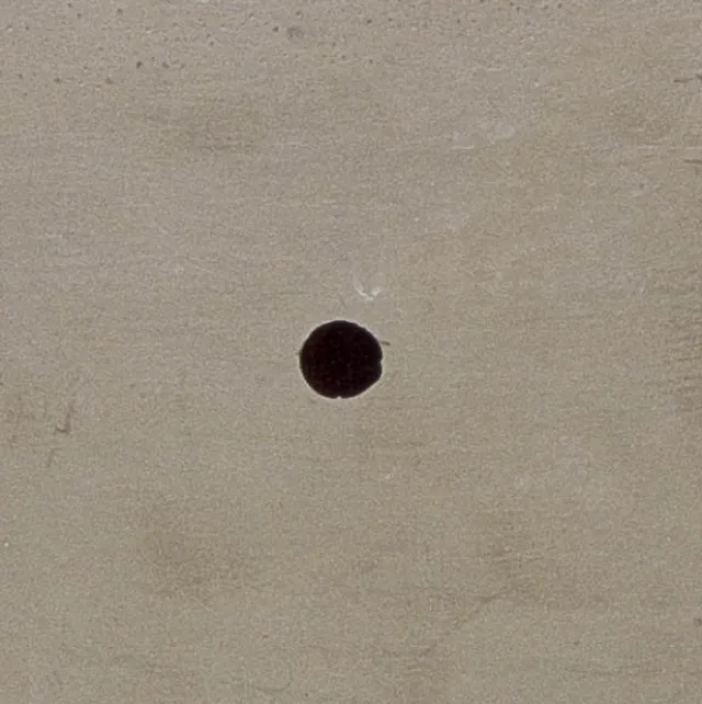 Cement Floral Cylinder Grey Drainage Hole (12x12cmH)