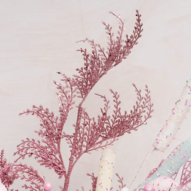 Reed Spray Pink (70cmH)