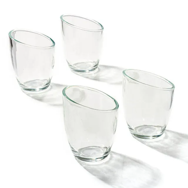 Glass Votive Candle Holder Arena (7.6Dx9cmH) Clear