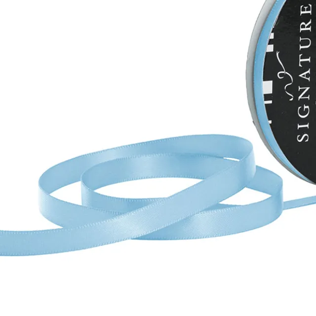 Ribbon Satin Deluxe Double Faced Sky Blue (10mmx25m)