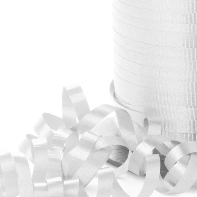 Ribbon Curling 5mm White (5mmx450m)